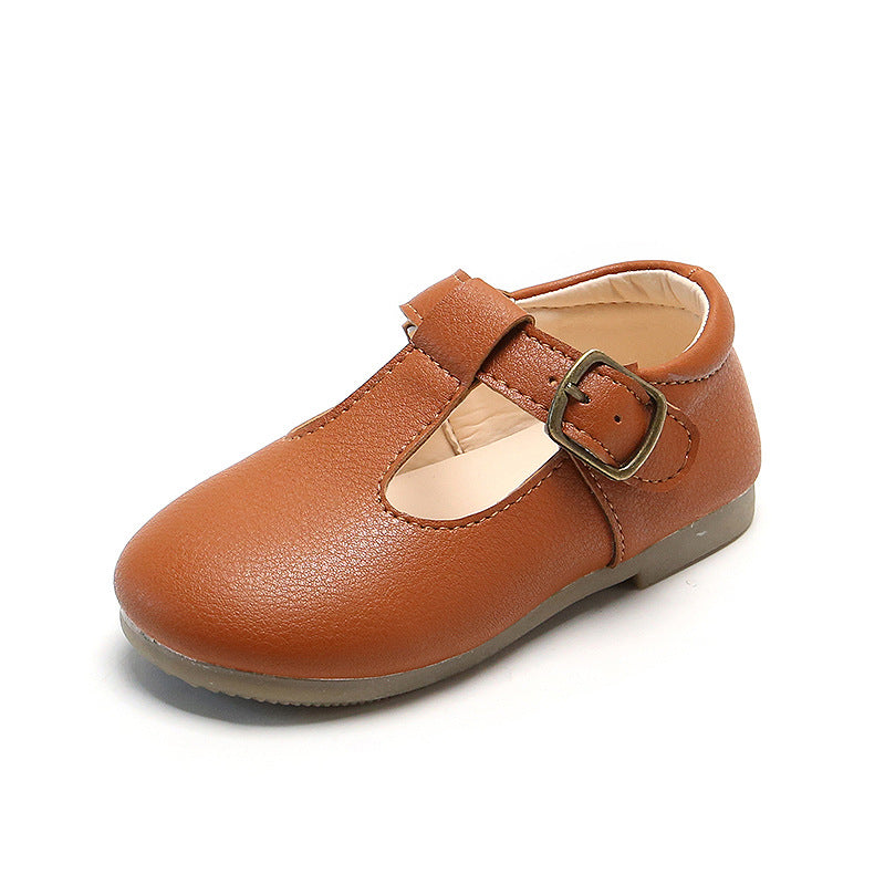 Children Pea Style Versatile Single Baby Shoes